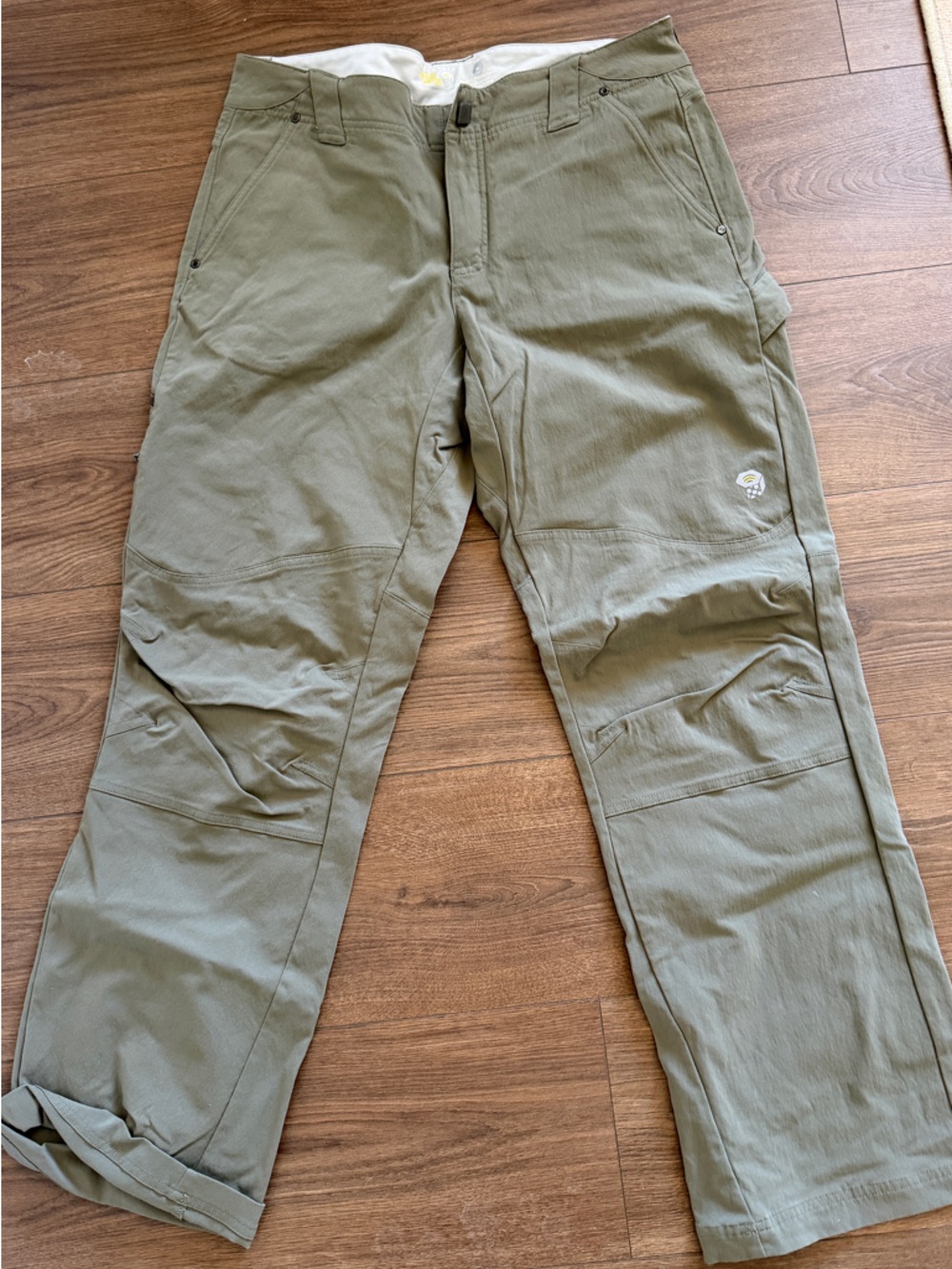 Mountain Hardwear Olive Green Cargo Work Pants